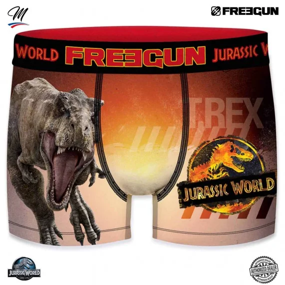 Boxer para hombres de Jurassic World (Boxers) Freegun chez FrenchMarket