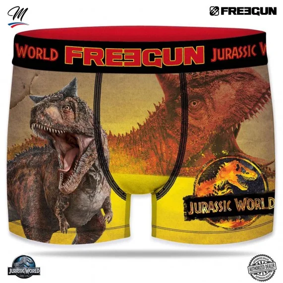 Boxer para hombres de Jurassic World (Boxers) Freegun chez FrenchMarket