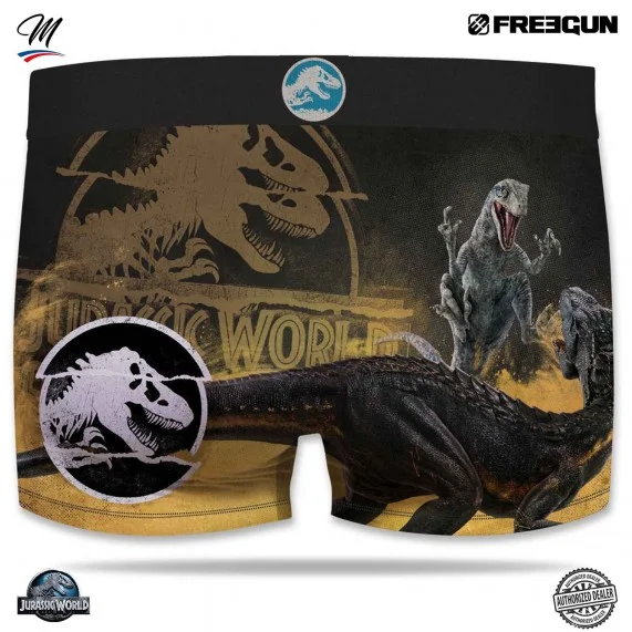 Boxer para hombres de Jurassic World (Boxers) Freegun chez FrenchMarket