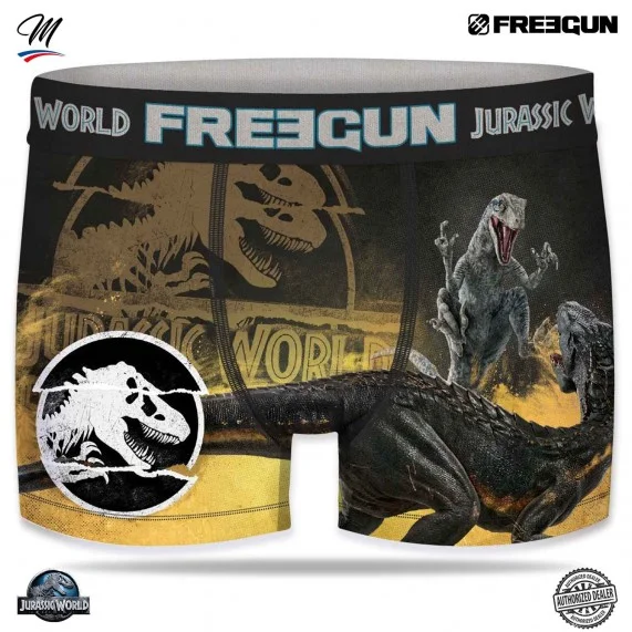 Boxer para hombres de Jurassic World (Boxers) Freegun chez FrenchMarket