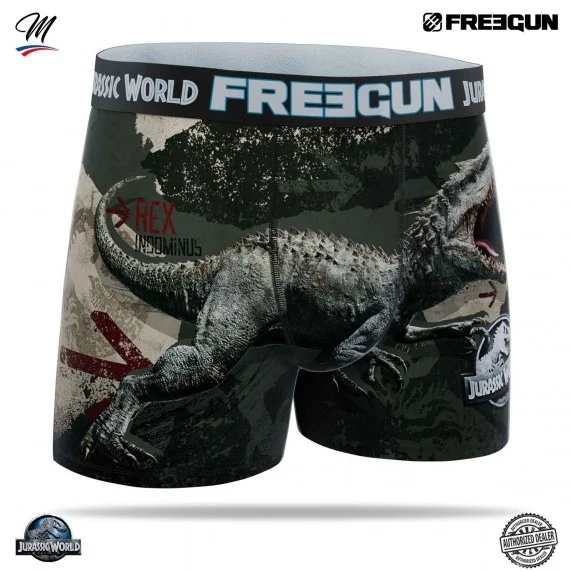 Boxer para hombres de Jurassic World (Boxers) Freegun chez FrenchMarket