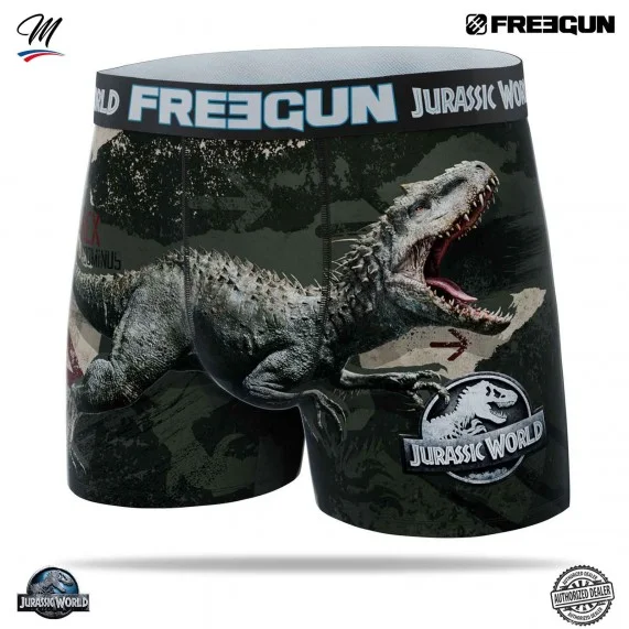 Boxer para hombres de Jurassic World (Boxers) Freegun chez FrenchMarket