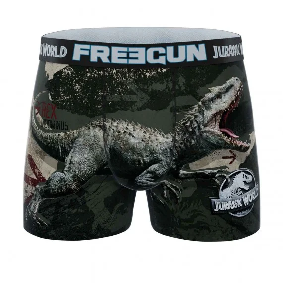 Boxer para hombres de Jurassic World (Boxers) Freegun chez FrenchMarket