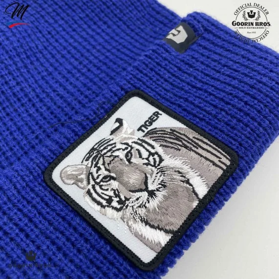 Bonnet Grosse Maille Tiger "Stripes Earned" (Bonnets) Goorin Bros chez FrenchMarket