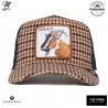 Cappello Trucker a scacchi G.O.A.T. - Capra della città di Good Kid Plaad (Cappellino) Goorin Bros chez FrenchMarket