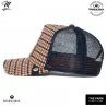 Cappello Trucker a scacchi G.O.A.T. - Capra della città di Good Kid Plaad (Cappellino) Goorin Bros chez FrenchMarket