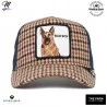 Casquette Trucker à Carreaux BAD BOY - Berger Allemand "Big Bad Woof" (Casquettes) Goorin Bros chez FrenchMarket