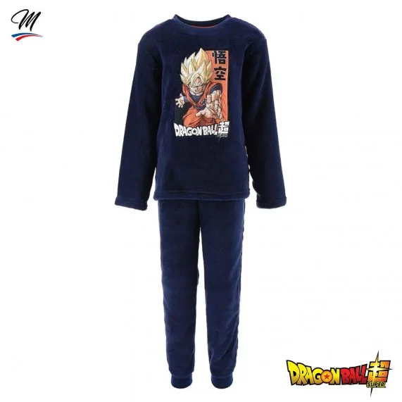 DRAGON BALL SUPER - Conjunto de pijama de forro polar para niño (Conjuntos de pijama) French Market chez FrenchMarket