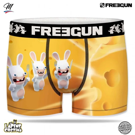 Set di 3 boxer da uomo Rabbids (Boxer da uomo) Freegun chez FrenchMarket