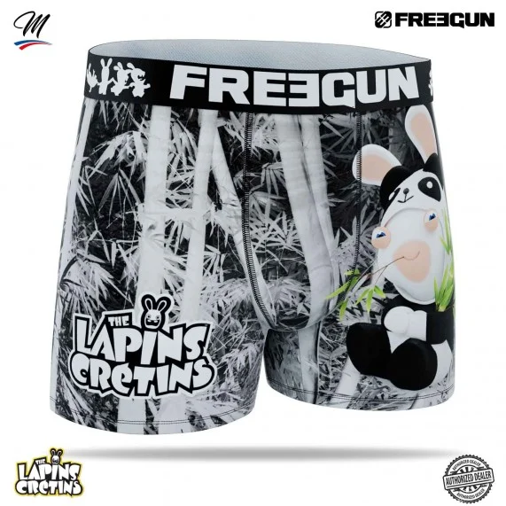 Herenboxershort Lapins Crétins (Boksers) Freegun chez FrenchMarket