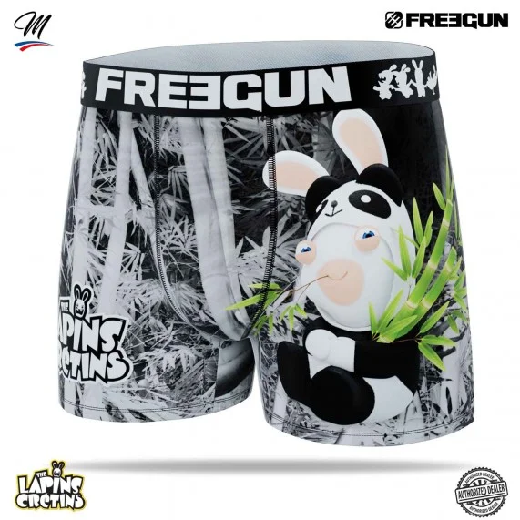 Herenboxershort Lapins Crétins (Boksers) Freegun chez FrenchMarket