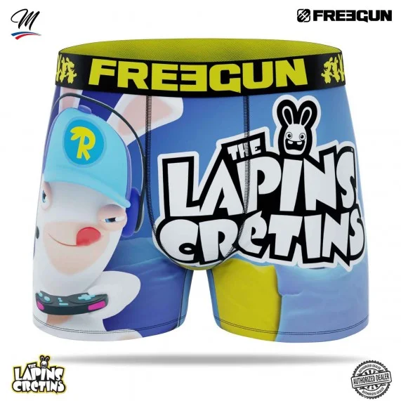 Calzoncillos para hombre Lapins Crétins (Boxers) Freegun chez FrenchMarket