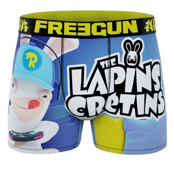 Calzoncillos para hombre Lapins Crétins (Boxers) Freegun chez FrenchMarket