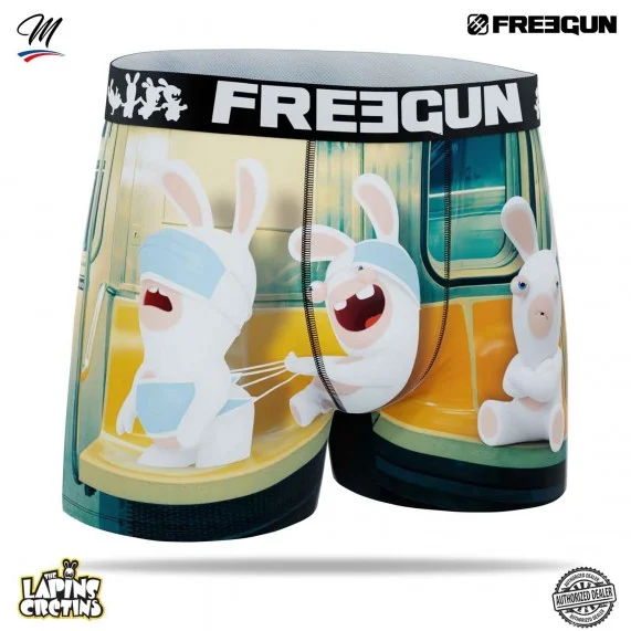 Boxer für Männer Rabbids (Boxershorts) Freegun auf FrenchMarket