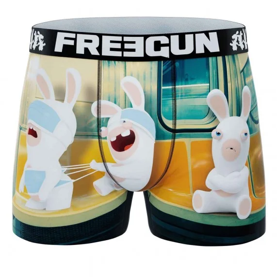 Boxer Homme Lapins Crétins (Boxers Homme) Freegun chez FrenchMarket