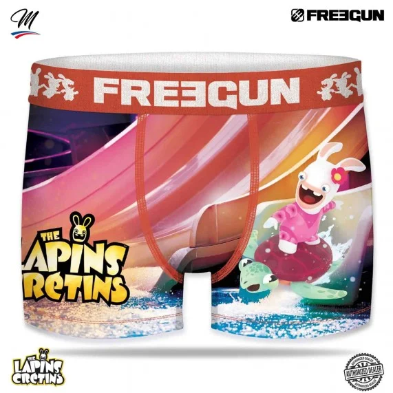 Juego de 3 calzoncillos Rabbids para hombre (Calzoncillos para hombre) Freegun chez FrenchMarket