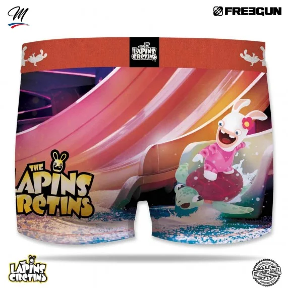 Set van 3 Rabbids boxers voor heren (Herenboxershorts) Freegun chez FrenchMarket