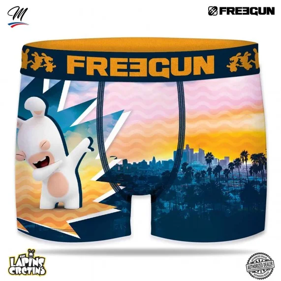 Juego de 3 calzoncillos Rabbids para hombre (Calzoncillos para hombre) Freegun chez FrenchMarket