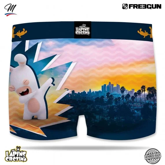 Juego de 3 calzoncillos Rabbids para hombre (Calzoncillos para hombre) Freegun chez FrenchMarket