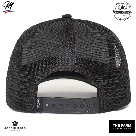 Trucker Cap Schlange "Black Mamba" (Cap) Goorin Bros auf FrenchMarket