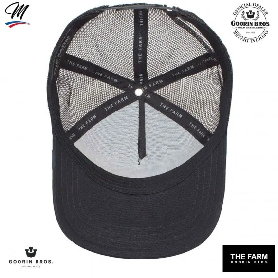 Trucker Cap Schlange "Black Mamba" (Cap) Goorin Bros auf FrenchMarket