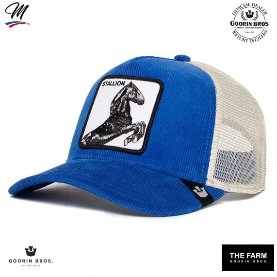 Trucker-Cap Velours Pferd "Sly Stallione" (Cap) Goorin Bros auf FrenchMarket