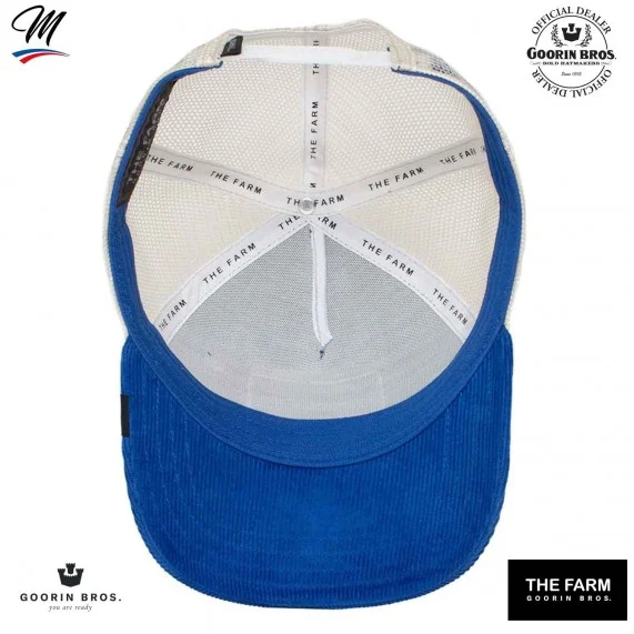 Gorra Trucker de terciopelo con forma de caballo "Sly Stallione (Gorras) Goorin Bros chez FrenchMarket