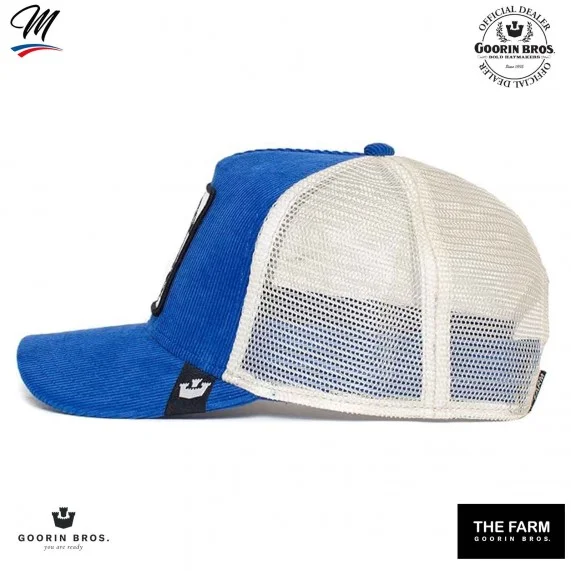 Gorra Trucker de terciopelo con forma de caballo "Sly Stallione (Gorras) Goorin Bros chez FrenchMarket