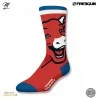 Lot de 2 paires de Chaussettes Homme "La Vache qui rit" (Chaussettes fantaisies) Freegun chez FrenchMarket