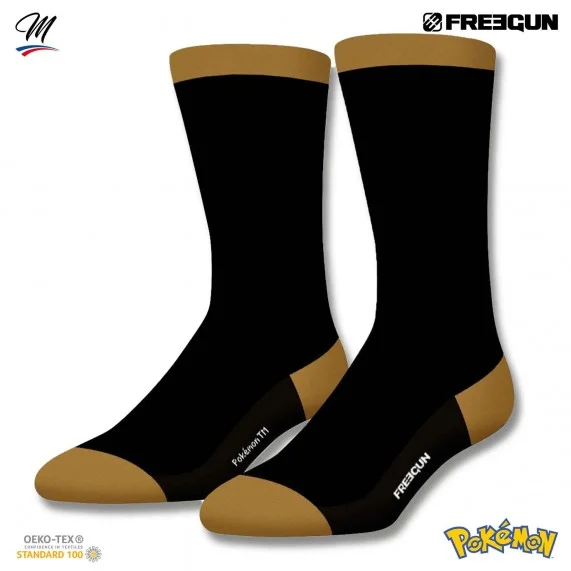 Juego de 2 pares de calcetines Pokemon para hombre (Calcetines de fantasía) Freegun chez FrenchMarket