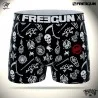 Boxer Mann Rock & Tattoo "HYRAW" (Boxershorts) Freegun auf FrenchMarket