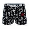 Boxer Mann Rock & Tattoo "HYRAW" (Boxershorts) Freegun auf FrenchMarket