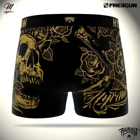 Boxer Rock & Tattoo "HYRAW" da uomo (Boxer) Freegun chez FrenchMarket