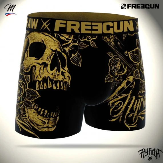 Boxer Rock & Tattoo "HYRAW" da uomo (Boxer) Freegun chez FrenchMarket