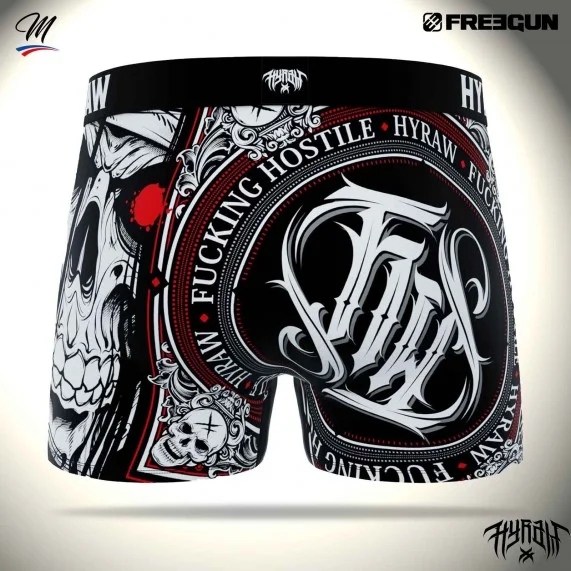 Men's Rock & Tattoo "HYRAW" boxer shorts (Boxers) Freegun on FrenchMarket