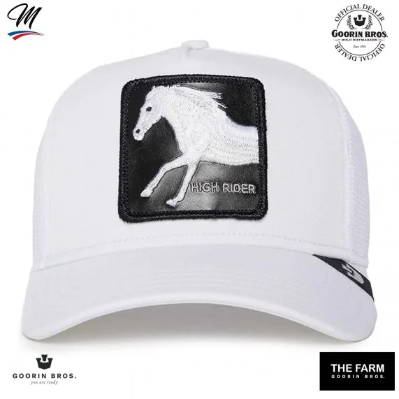 Platinium HIGH RIDER Trucker Paard Cap (Caps) Goorin Bros chez FrenchMarket