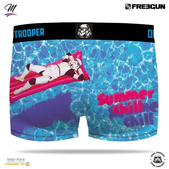 Boxer da uomo "Happy Summer" Stormtrooper (Boxer) Freegun chez FrenchMarket