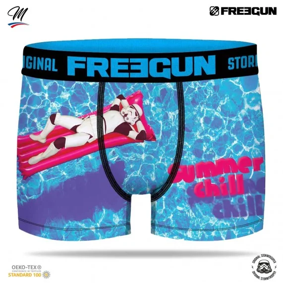 Boxer Mann Stormtrooper "Happy Summer" (Boxershorts) Freegun auf FrenchMarket