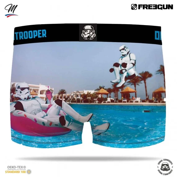 Boxer Homme Stormtrooper "Happy Summer" (Boxers Homme) Freegun chez FrenchMarket