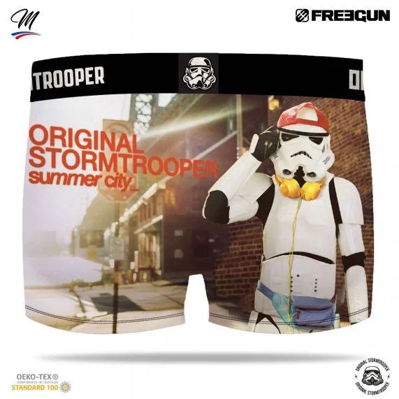 Boxer da uomo "Happy Summer" Stormtrooper (Boxer) Freegun chez FrenchMarket