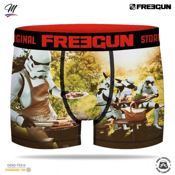 Boxer da uomo "Happy Summer" Stormtrooper (Boxer) Freegun chez FrenchMarket