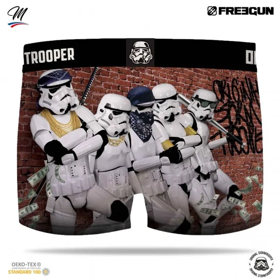 Boxer Mann Stormtrooper "Crack Joke" (Boxershorts) Freegun auf FrenchMarket