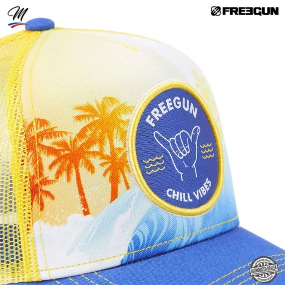 Summer Vibe Trucker Cap voor mannen (Caps) Freegun chez FrenchMarket