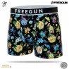 Lot de 3 Boxers Homme Coton "Premium Signature Flowers" (Lot boxers Homme) Freegun chez FrenchMarket