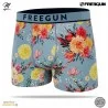 3er-Pack Boxershorts für Männer aus Baumwolle "Premium Signature Flowers" (Boxershorts für Männer) Freegun auf FrenchMarket