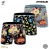 3er-Pack Boxershorts für Männer aus Baumwolle "Premium Signature Flowers" (Boxershorts für Männer) Freegun auf FrenchMarket