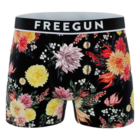 Boxer Homme Coton "Premium Signature Flowers" (Boxers Homme) Freegun chez FrenchMarket