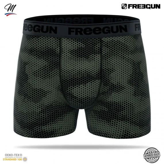 Premium handtekening Pablo" Katoenen herenboxershort (Boksers) Freegun chez FrenchMarket