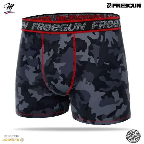 Boxer Homme Coton "Dynamic Malcom" (Boxers Homme) Freegun chez FrenchMarket