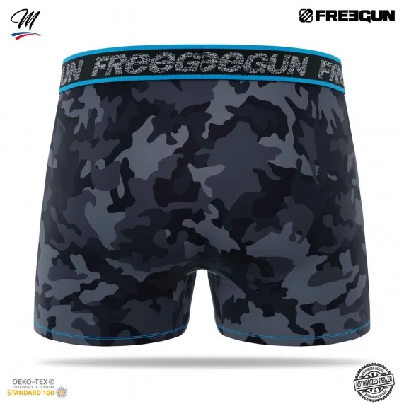 Calzoncillos bóxer de algodón "Dynamic Malcom" para hombre (Boxers) Freegun chez FrenchMarket